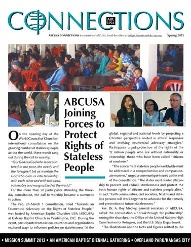 ABCUSA Connections Spring Issue!