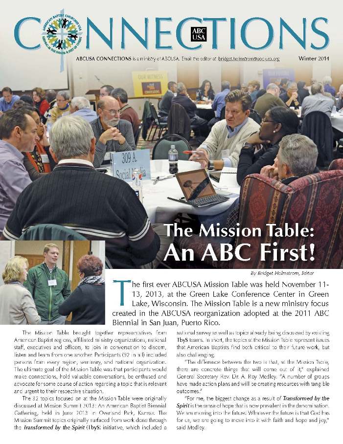 New Issue of ABCUSA Connections - Winter 2014