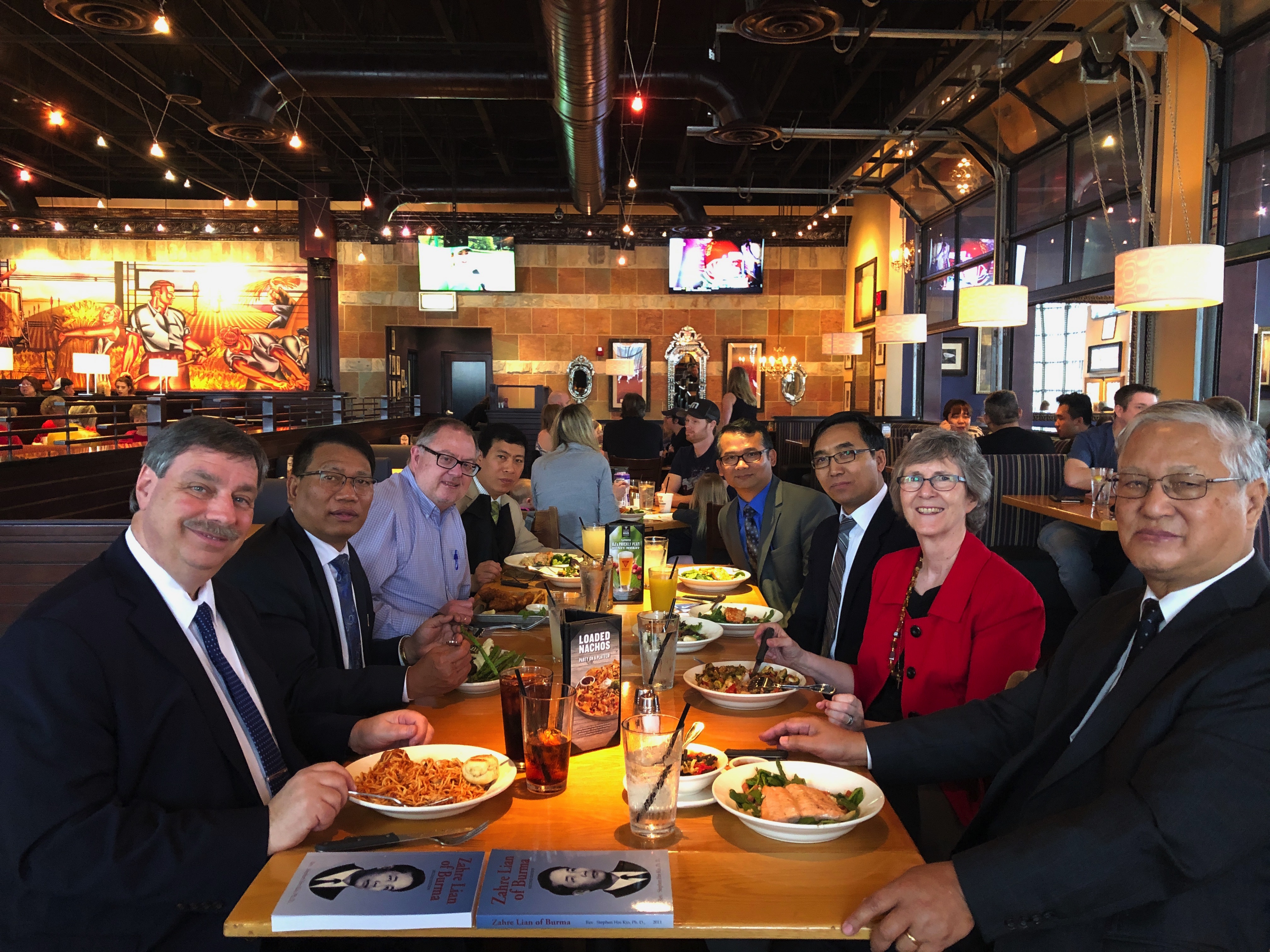2019-04-07 IN Indianapolis Chin Baptist Church - Dinner with Dr. Spitzer