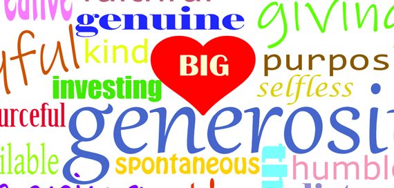 A Generosity Project Reflection: Generosity is a Way of Being